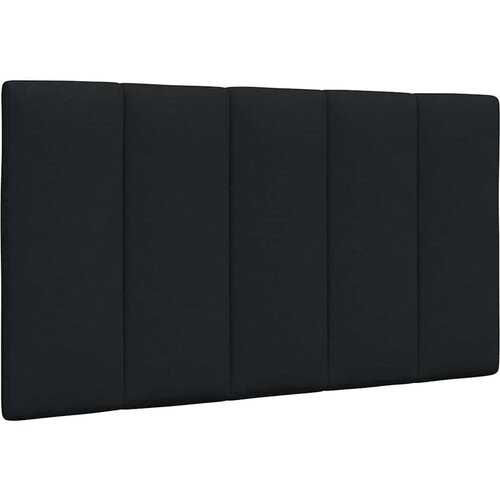 vidaXL Jastuk za uzglavlje crni 90 cm od tkanine Cijene