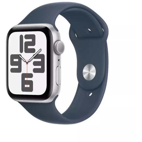 Apple watch se (2nd gen) 2023 gps mrec3se/a 44mm silver alu case w storm blue sport band - s/m Cene