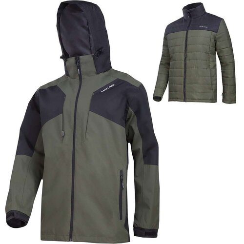 Lahti Pro JAKNA S ODSTRANJIVOM PODLOGOM, CRNO-ZELENA, 3XL LAHTI L4093906 Cijene