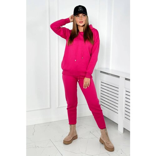 Kesi Set of sweaters Sweatshirt + Fuchsia trousers Slike