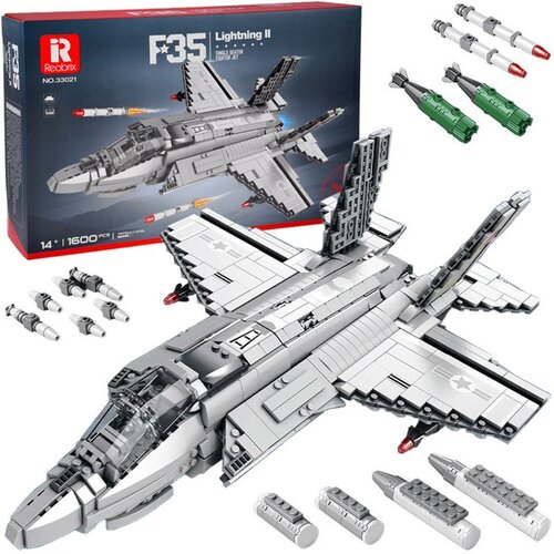  Tehnički blokovi Licencirani američki borbeni zrakoplov F-35 Lightning II 1600-dijelni ZA5799 Cijene