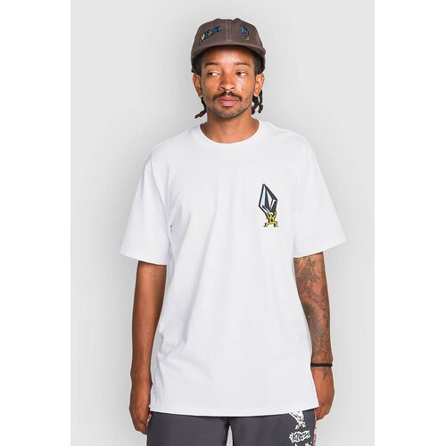Volcom Star Shields Exp T-shirt white Cene