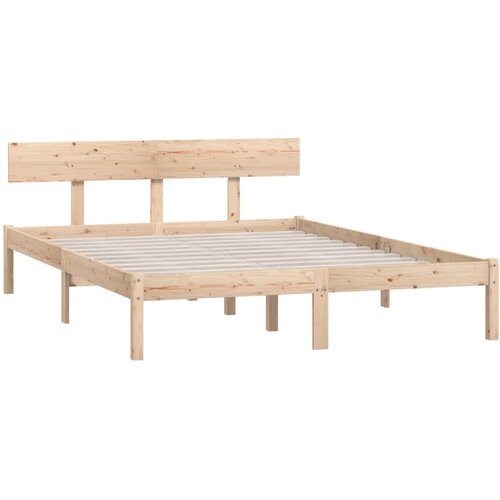  Okvir za krevet od borovine 150 x 200 cm veliki bračni Slike