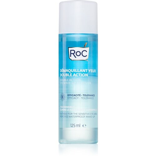 Roc Démaquillant Double Action dvofazni odstranjevalec ličil za okoli oči 125 ml Cene