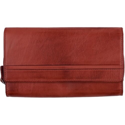 HJP Novčanik veliki ženski kožni sa RFID za&scaron;titom vintage 80488 18,5x11x3,5 crvena Cene