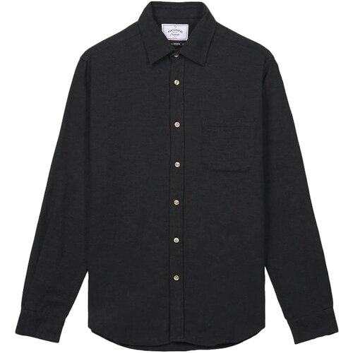 Portuguese Flannel Srajce z dolgimi rokavi Teca Shirt - Grey Siva Cene