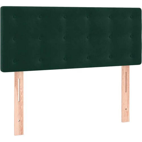 Box spring krevet s madracem tamnozeleni 90x200 cm bar&amp;scaron;unasti Slike