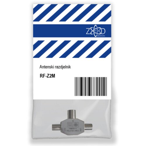 Zed Electronic Antenski razdjelnik 1 ženski na 2 mu&scaron;ka &ndash; RF-Z2M Cijene