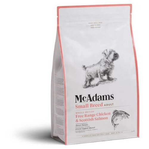 McAdams small breed free range chicken and salmon 2 kg Cene