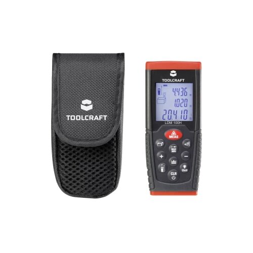 Toolcraft LDM100H laserski uređaj za mjerenje udaljenosti, mjerno područje (maks.) 100 m kalibriran prema tvorničkom standardu Slike