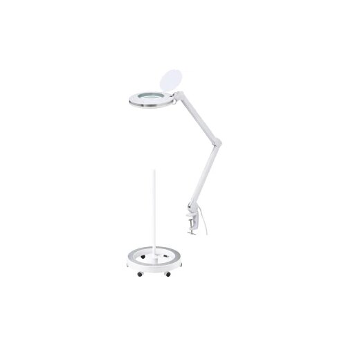 Toolcraft 2389201+2391157 LED povećalo 60 SMD LED 8D 3X uklj. okrugli tronožac koji se može kotrljati 3 x 127 mm Klasa e Slike