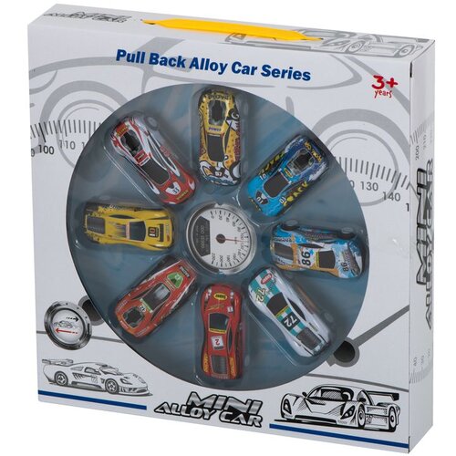  Set metalnih automobila 8 kom. Slike