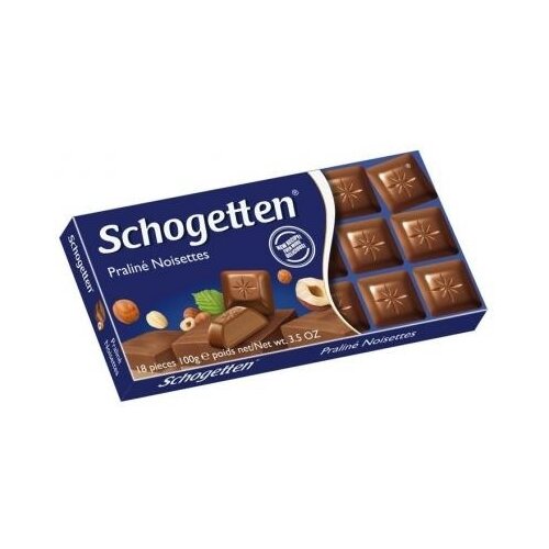 Schogetten Čokolada Noisettes 100g Cene