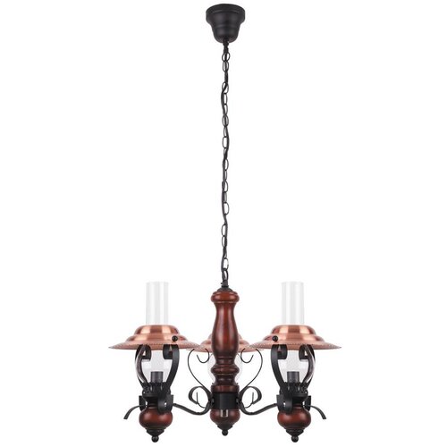 Rabalux enna visilica E14 3x40W crna-bakar klasična rasveta Cene