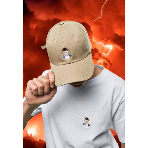 MT Accessoires Nose Bleed Dad Cap Sand Slike