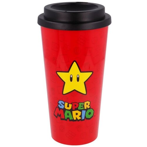 Super Mario 520ML ESTRELLY Termo steklo, Večbarvno, Estándar, (20850969) Cene