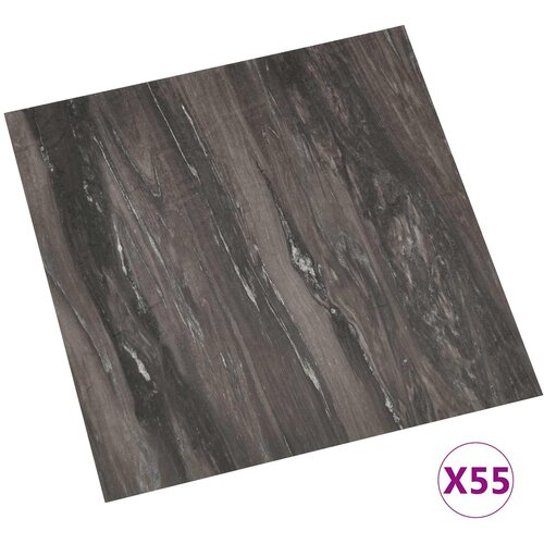  Podne daske 55 pcs Tamno siva 5,11 m&amp;sup2; PVC Slike