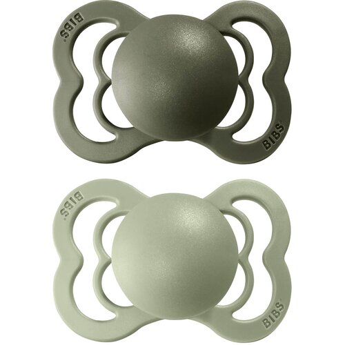 Bibs ortodontska duda supreme latex hunter green & sage Cene