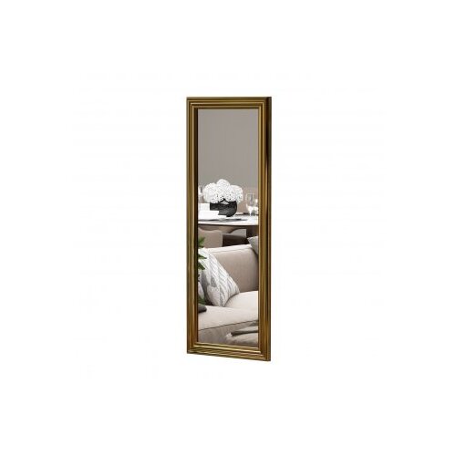 Hanah home Ogledalo Glatko, 40x105cm, Zlatno Slike