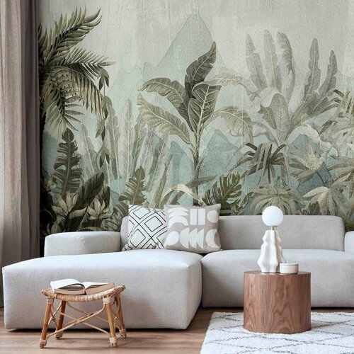 Artgeist Fototapeta Mountain Jungle, 450x315cm Slike
