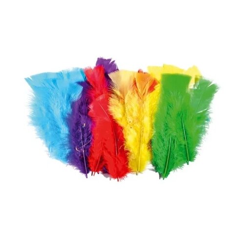 Junior crafty deco kraft dekoracija pera mini miks 24k ( 137491 ) Cene