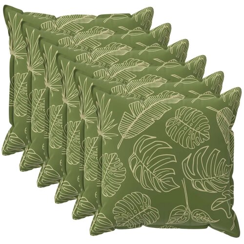  Jastuk List s jastukom HOUTEN 6 kom. Dizajn lista Poliester - Dezen s listom 40 x 40 cm 6 Slike