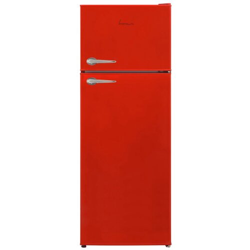 Fram FDD-VRL212RDE+ 212l/55x145/crveni kombinovani frižider Cene
