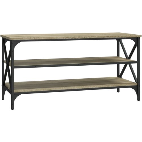 Maison Chic TV omarica - TV stojalo - Televizijska omarica sonoma hrast 100x40x50 cm inženirski les, (21699017) Slike
