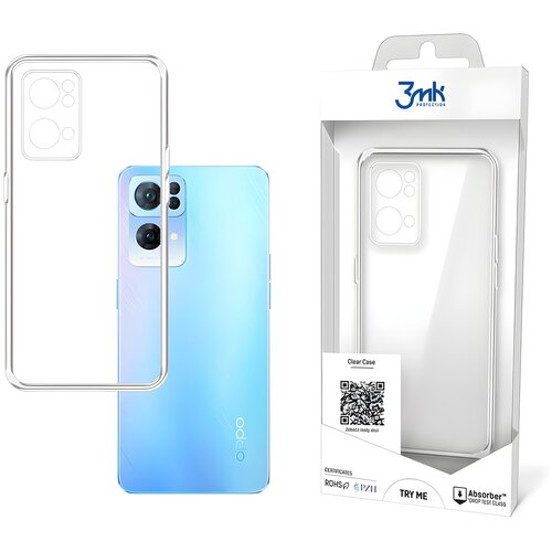 3mk Clear case futrola za Oppo Reno7 Pro 5G - Prozirna Cene