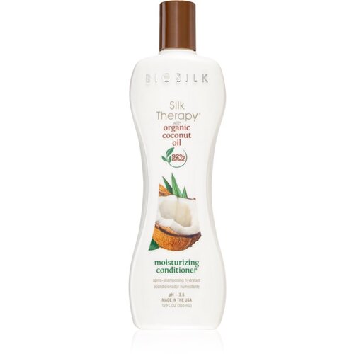 Farouk Systems Biosilk Silk Therapy Coconut Oil vlažilni balzam s kokosovim oljem 355 ml Cene