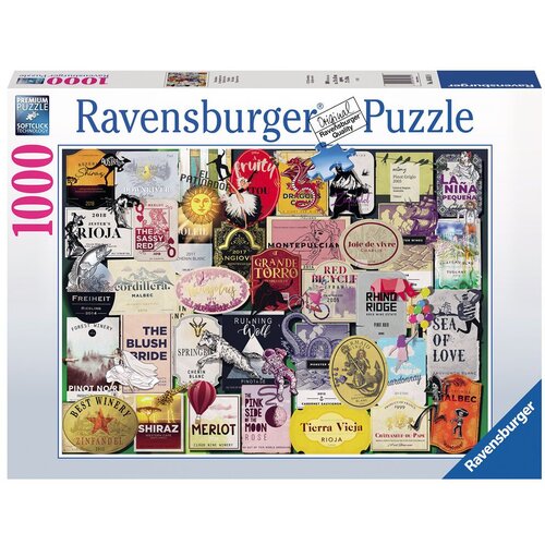 Ravensburger puzzle - Vinske etikete- 1000 delova Cene