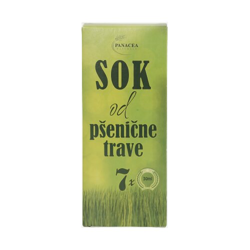 Panacea naturale PR Ivan Radović- Čačak Sok od p&amp;scaron;enične trave, 7x30ml Slike