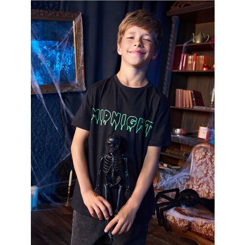 Sinsay Majica koja svijetli u mraku s natpisom Cijene