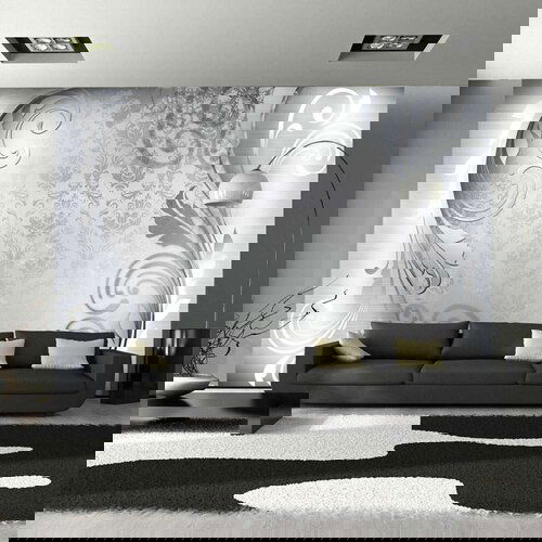  Tapeta - Gray ornament 200x140 Cijene