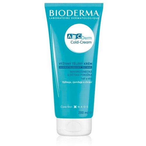 Bioderma aBCDerm Cold-Cream Face &amp;amp; Body negovalna za&amp;scaron;čitna krema za obraz in telo 200 ml za otroke Slike