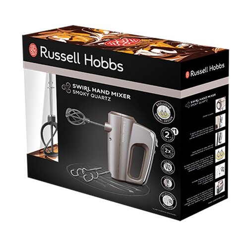 Russell Hobbs 25892-56 Swirl SmokyQ Ručni mikser sa 5 nastavaka i kutijom za odlaganje Slike