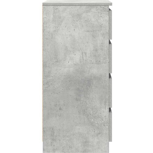  Komoda siva boja betona 37,5x35x76 cm od konstruiranog drva Slike