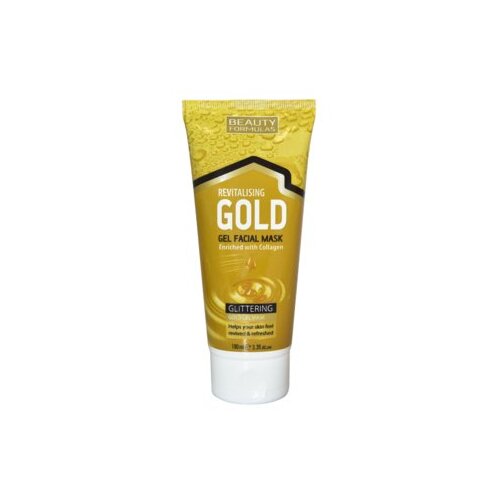 Beauty Formulas Gold gel maska s kolagenom 100 ml Cene