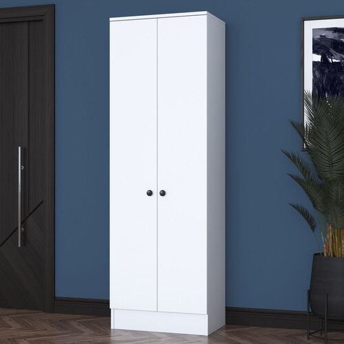 Woody Fashion P6 - M14 - 2576 white hall stand Slike