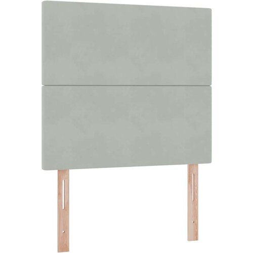  Krevet s madracem i skladi&amp;scaron;tem Svijetlo siva 90 x 190 cm Bar&amp;scaron;un Slike