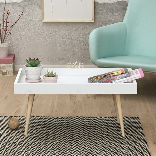 Wallity klub sto Cross 80x48,8x45cm Beli Cene