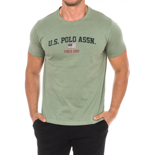 U.S. Polo Assn. Majice s kratkimi rokavi 66893-148 Zelena