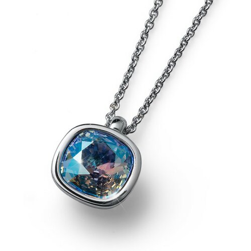 Oliver Weber ženski Royal Simple Light Sapphire Shimmer Lančić Sa Plavim Swarovski Kristalnim Priveskom Cene