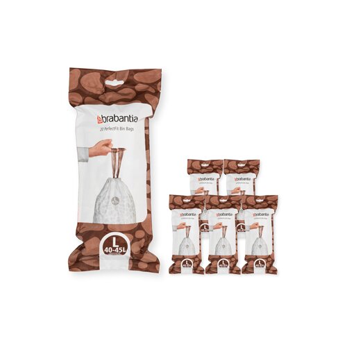 PerfectFIT vrečke za smeti - multi-pakiranja - 40-45L (L) - 6 x 20 kom. Cene