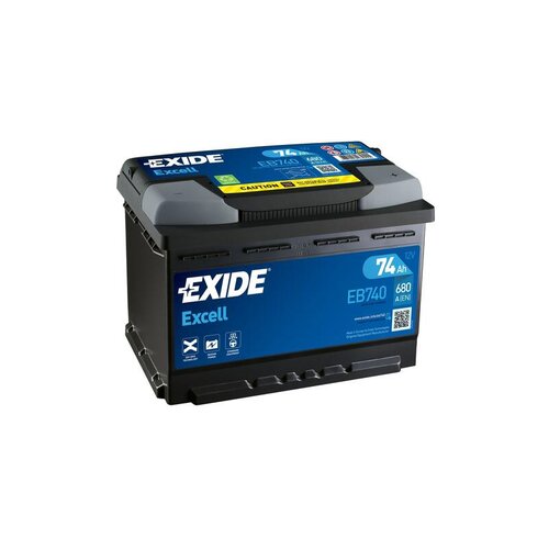 Exide akumulator Excell, 74AH, D, 680A, EB740 Cene