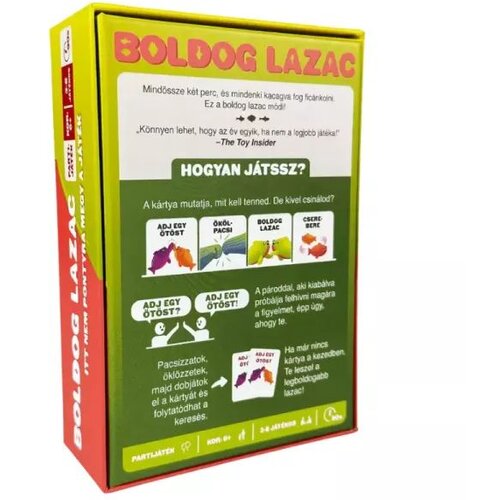 Reflexshop Srečna losos - družabna igra v madžarskem jeziku Slike