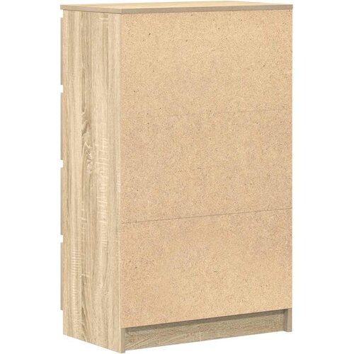  Komoda boja hrasta sonome 60 x 35 x 98,5 cm konstruirano drvo Slike