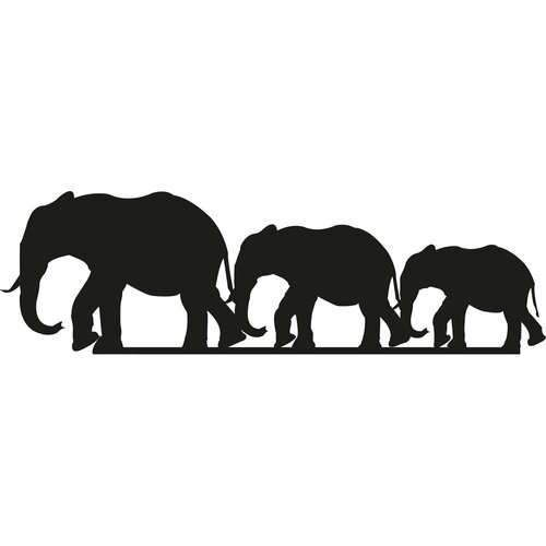 Wallity Črna stenska dekoracija Wallity Jungle Cene