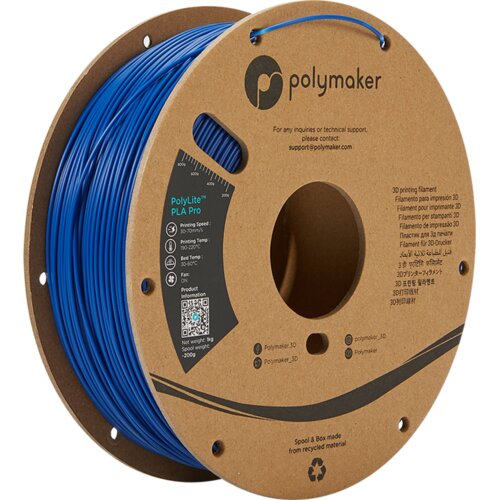 Polymaker PolyLite PLA PRO Blue Cene