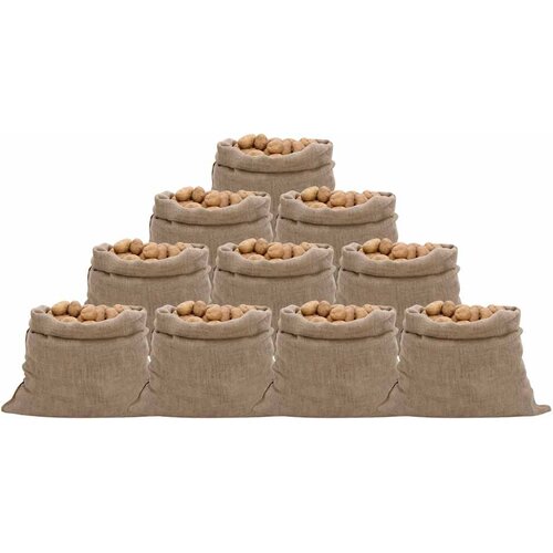  Jutene vreće 10 kom 100 x 110 cm 100 % juta 220 g/m&sup2; Cijene